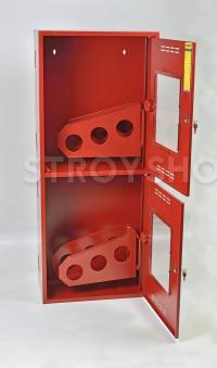 Шкаф пожарный Престиж ШПК-320-21НОК навесной открытый красный